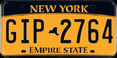 NY license plate GIP2764