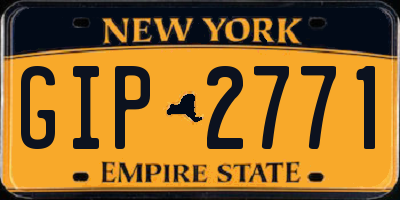 NY license plate GIP2771
