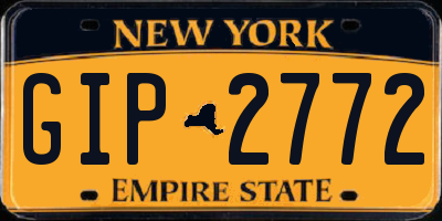 NY license plate GIP2772