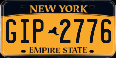 NY license plate GIP2776