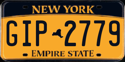 NY license plate GIP2779
