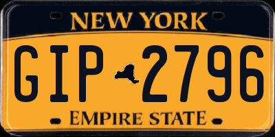 NY license plate GIP2796