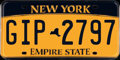NY license plate GIP2797