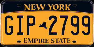 NY license plate GIP2799