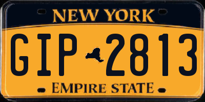 NY license plate GIP2813