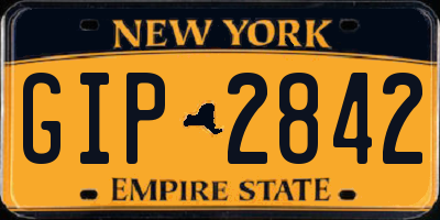 NY license plate GIP2842