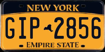 NY license plate GIP2856