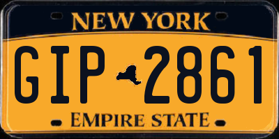 NY license plate GIP2861
