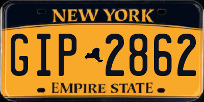 NY license plate GIP2862