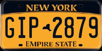 NY license plate GIP2879