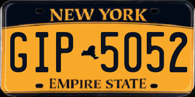 NY license plate GIP5052