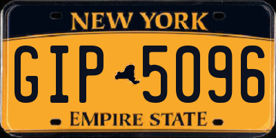 NY license plate GIP5096