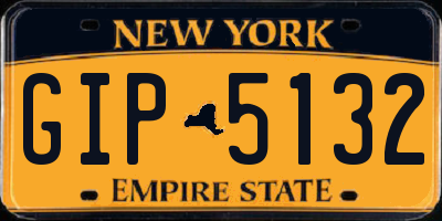 NY license plate GIP5132