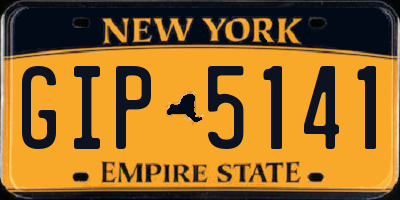 NY license plate GIP5141