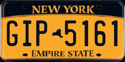 NY license plate GIP5161