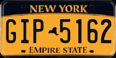NY license plate GIP5162