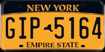 NY license plate GIP5164