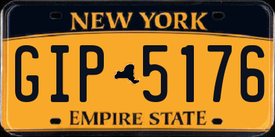NY license plate GIP5176