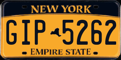 NY license plate GIP5262