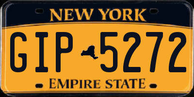 NY license plate GIP5272