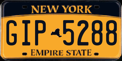 NY license plate GIP5288