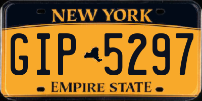 NY license plate GIP5297