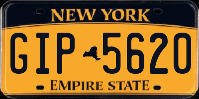 NY license plate GIP5620
