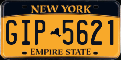 NY license plate GIP5621