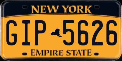 NY license plate GIP5626