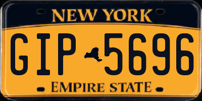 NY license plate GIP5696