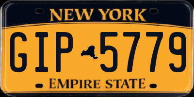 NY license plate GIP5779