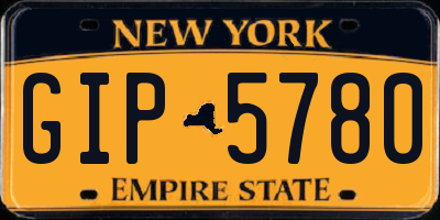 NY license plate GIP5780