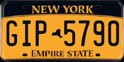 NY license plate GIP5790