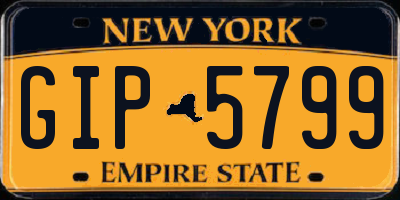 NY license plate GIP5799