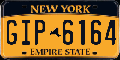 NY license plate GIP6164