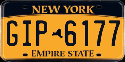 NY license plate GIP6177