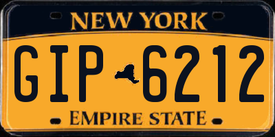 NY license plate GIP6212
