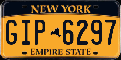 NY license plate GIP6297
