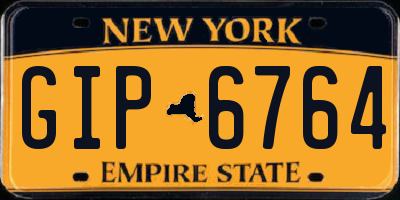 NY license plate GIP6764