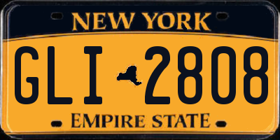 NY license plate GLI2808
