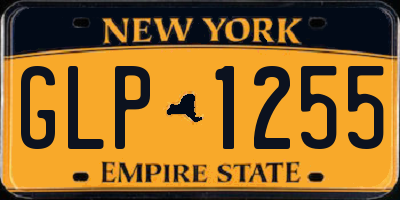 NY license plate GLP1255
