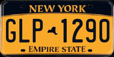NY license plate GLP1290