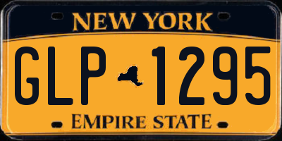 NY license plate GLP1295