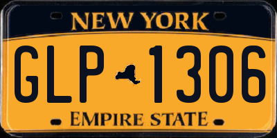 NY license plate GLP1306
