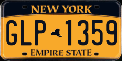 NY license plate GLP1359