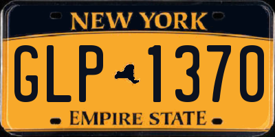 NY license plate GLP1370