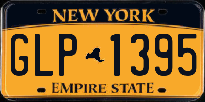 NY license plate GLP1395