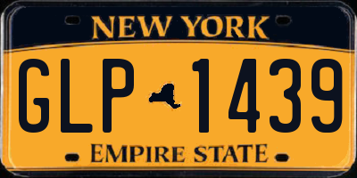 NY license plate GLP1439