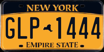 NY license plate GLP1444