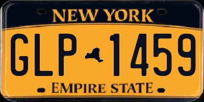 NY license plate GLP1459